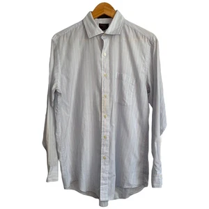 Cambridge Classics Pastel Stripe Button-Down Shirt 90s Preppy - Picture 1 of 4