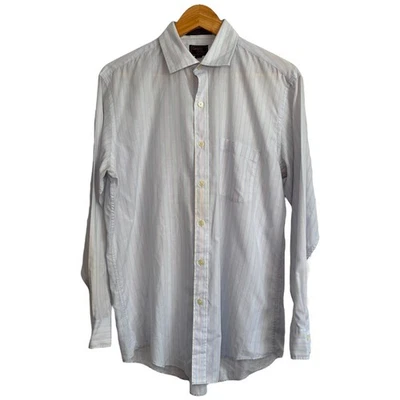Cambridge Classics Pastel Stripe Button-Down Shirt 90s Preppy - Image 1 of 4