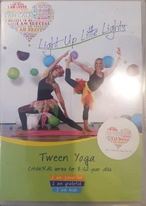 LIGHT UP LITTLE LIGHTS TWEEN YOGA FOR 8-12 YEARS OLD DVD GREAT CONDITION - Picture 1 of 2
