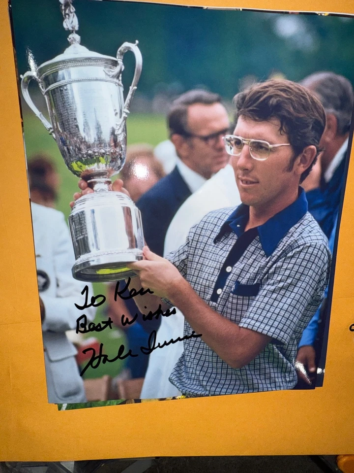 Hale Irwin PGA golf The Masters signed 8x10 photo — 第 1/1 张图片