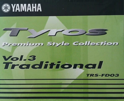 Yamaha Tyros Premium Style Vol 3 Traditional TRS-FD03 - Lagerabverkauf - Bild 1 von 2
