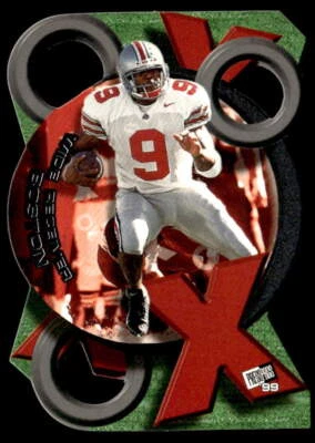 David Boston 1999 Press Pass X's and O's  Card #XO11 Ohio State Buckeyes - Image 1 of 2