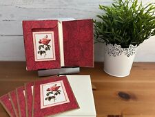 Vintage Hallmark Greeting Cards Rosa gallica Aurelianensis by PJ Redoute