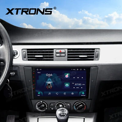 9" Android 14 Autoradio Octa Kern 4GB+64GB GPS Navi DSP für BMW E90 E91 E92 - Bild 1 von 4