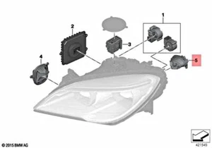 Genuine LED module direction indicator Right BMW Alpina M6 B6 F06 63117394908 - Picture 1 of 1