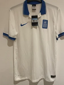 2014-15 Griechenland Player Issue authentisches Auswärtstrikot Medium neu mit Etikett - Bild 1 von 4