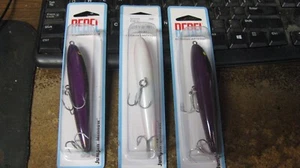 Rebel crankbait, "jumpin minnow", nip, 3 ct, 3/4 oz, free shipping - Picture 1 of 5