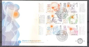 Nederland FDC Nr 624ab met open klep. - Afbeelding 1 van 2
