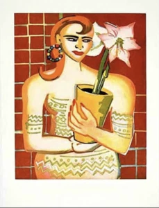 Elvira Bach "Para mí", grabado en color firmado a mano NP1.550.-, Venta 980,00 - Imagen 1 de 2