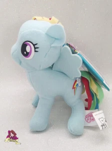 MY LITTLE PONY Rainbow Dash Peluche Plush Azzurro HASBRO kawaii NUOVO 14 cm - Picture 1 of 4