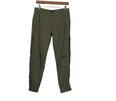 Pantalones de chándal Vince talla 2 verde oliva cónicos utilitarios grunge ropa de calle atletismo Foto 1 de 4