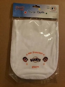 San Francisco Giants MLB Baseball Baby Newborn Burp Rag Cloth - Picture 1 of 6