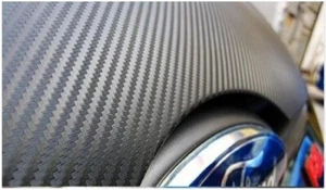 Vinylfolie Covering Carbon 3D Schwarz - Thermoformbar - Folienbreite: 1,52 m - Bild 1 von 8