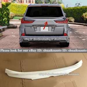 For Lexus RX RX350 RX450 16-19 Unpainted Rear Tail Trunk Spoiler Wing Lip Trim - Bild 1 von 12