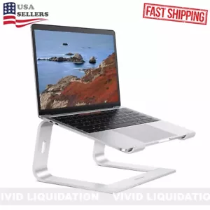 OMOTON 11-16 inch Laptop Stand Detachable Mount Aluminum Holder for Desk Silver - Picture 1 of 8