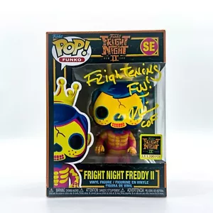 Black Light Skeleton Freddy Funko  PoP - 2022 Fright Night - LE 1700 - Becker - Picture 1 of 11