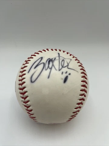Arizona Diamondbacks Baxter Baseball MLB Baseball Mascot SIGNED Autograph Cover