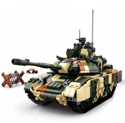 T90 Main Battle Tank Building Blocks Military Army Brick  Kids Toy NEW IN BOX - Image 1 of 2