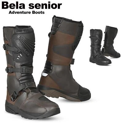 Bela Senior Men’s WR Adventure Motorcycle Motocross Enduro MX Off Road Boots CE