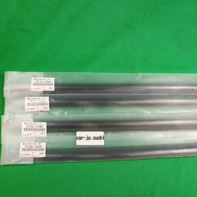 TOYOTA Genuino 08-15 SCION XB RUKUS AZE151 Cinturón Puerta Moldura Restricción Intemperie Juego de 4 Foto 1 de 4