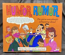 Vintage 1969 Humor Rumor Game Whitman Complete Party Game