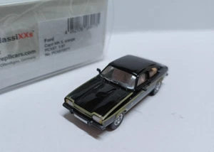 PCX 1/87 Plastic car model Ford Capri MKII Black - Picture 1 of 5