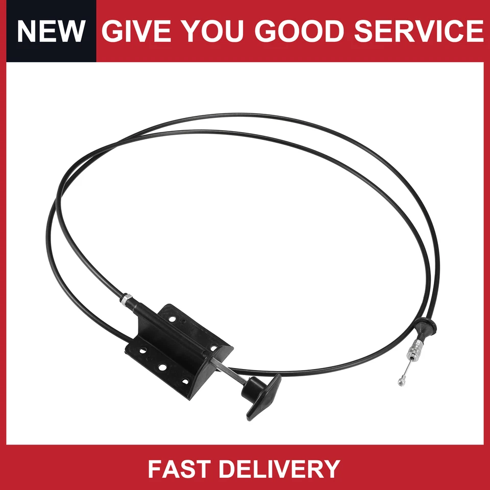 Pack of 1 For Dodge D150 D250 W150 W250 Ramcharger 81-93 Hood Release Cable - Image 1 of 4