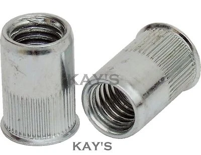 KAYFAST RIVNUTS LAMIERA SOTTILE RIVETTO DADI IN ACCIAIO INSERTI FILETTATI M4 M5 M6 M8 M10