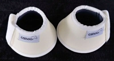 Catago Hufglocken Neopren weiß Größe: S Shetty Pony Spring - Hufglocke 8 cm Beit - Bild 1 von 4