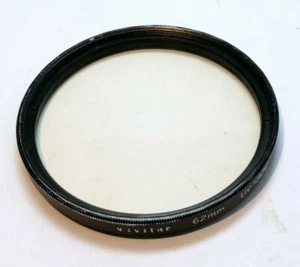 Vivitar UV-Haze  62mm Lens Filter made in USA - Picture 1 of 9