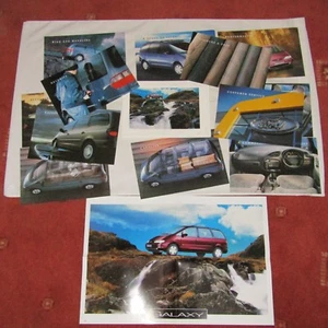 FORD GALAXY MK1 Aspen GLX Ghia 1.9TD 2.0i 2.8i UK Launch Press Kit Brochure 1995 - Picture 1 of 4
