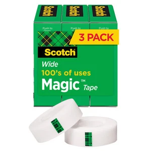 Scotch® Magic Tape 810S3, 3/4 Zoll x 800 Zoll 3er-Pack - Bild 1 von 10