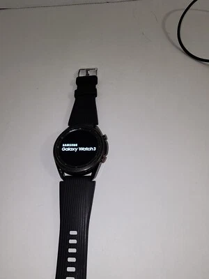 Samsung Galaxy Watch3 45mm Titanium Case with Stainless Steel Band Smartwatch... - Image 1 of 4