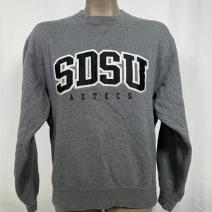 San Diego State University Aztecs Gray Long Sleeve Sweatshirt Women's SMALL - Picture 1 of 10