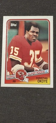 1988 Topps Christian Okoye #363 RC - Image 1 of 2