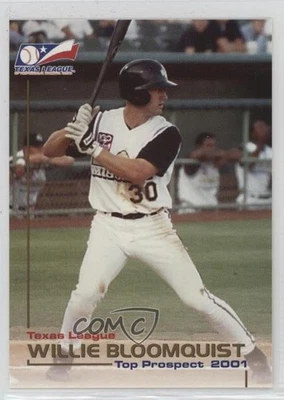 2001 Grandstand Texas League Top Prospects Willie Bloomquist - Image 1 of 2