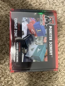 Cyberpunk Red Cargo Containers Miniatures Scenery/Terrain Monster Fight 12025 - Picture 1 of 6