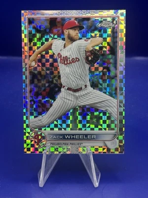 2022 Topps Chrome X-Fractor - Zack Wheeler #207 (EX/NM) - Image 1 of 2