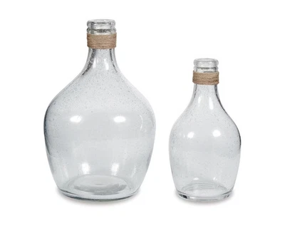 Signature Design by Ashley Casual Marcin Vase (Set of 2)  Clear - Image 1 of 2