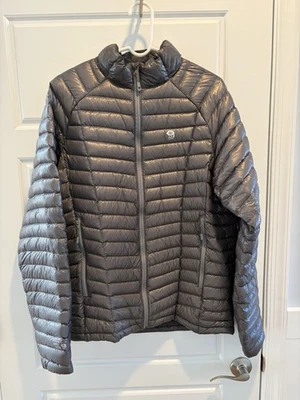 Chaqueta gris grande Mountain Hardwear Ghost Whisperer para hombre Foto 1 de 4