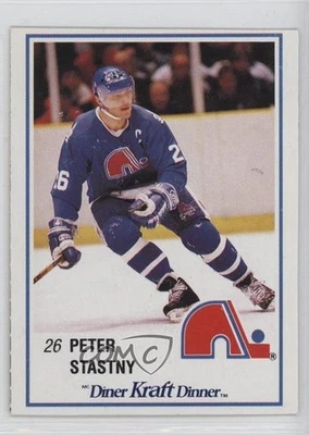 1989-90 Kraft Dinner Food Issue Peter Stastny #33 HOF - Image 1 of 2