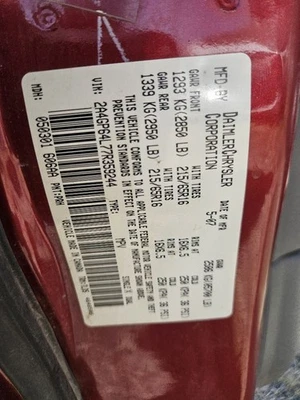 Chasis ECM Driver Park Assist compatible 04-08 PACIFICA 29913279 Foto 1 de 4