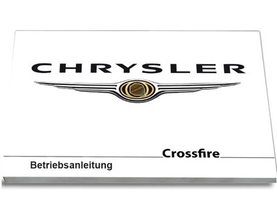 Chrysler Crossfire 2003-2007 manuale di istruzioni tedesco - Immagine 1 di 4
