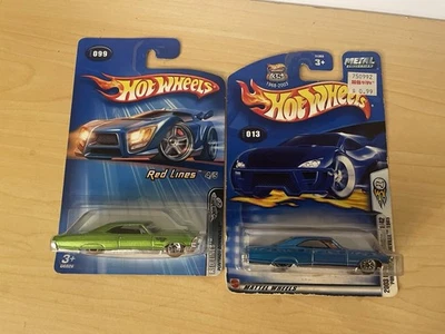 Pontiac Bonneville 1965 2003 primeras ediciones y serie Red Lines verde Hot Wheels Foto 1 de 4