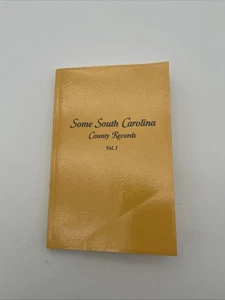 Some South Carolina County Records by Brent H. Holcomb and Silas E. Lucas Jr.... - Picture 1 of 6