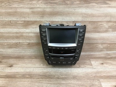 LEXUS OEM IS250 IS350 FRONT NAVIGATION RADIO STEREO SCREEN GPS HEADUNIT 06-08 - Image 1 of 4