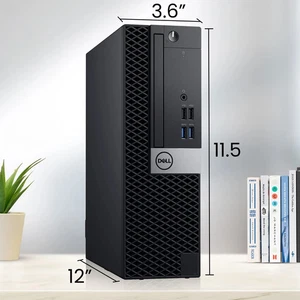 Dell OptiPlex 3040/3050 SFF i5 6500 8GB RAM 120GB SSD Windows 11 Pro HDMI DVD-RW - Picture 1 of 5