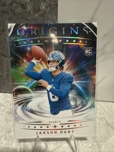 🔥🏈2025 Panini Origins Jaxson Dart Rookie Card #145 Giants CLEAN & SHARP CARD - Bild 1 von 14