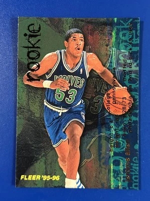 1995-96 Fleer Basketball Jerome Allen RC Minnesota Timberwolves #281 - Image 1 of 2