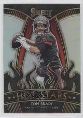 2020 Panini Select Hot Stars Silver Prizm Tom Brady #HS1 - Image 1 of 2